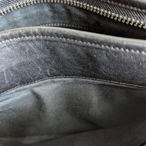 Coach Patricia Black Leather Legacy Shoulder Bag D1276-19921 EUC - Picture 9 of 10